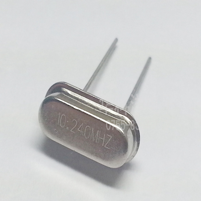 供应 石英晶振 插件晶振 10.240mhz 谐振器 hc-49s 10.24mhz