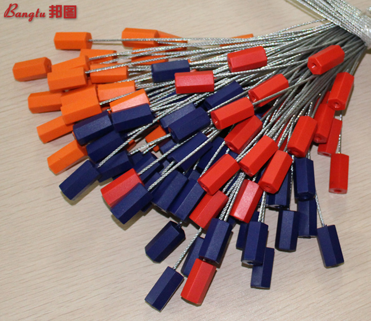 促销 高品质 抽紧式钢丝封条 集装箱铅封 塑料铅封 海关铅封 80cm