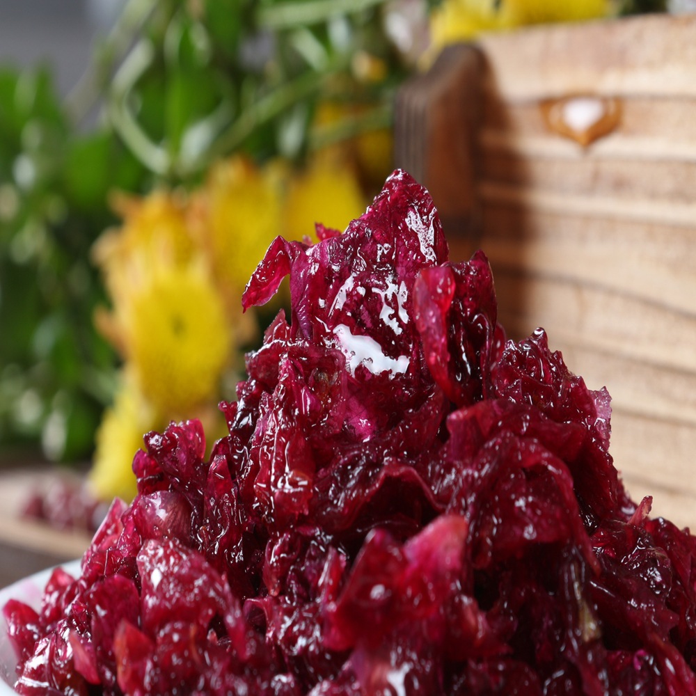 玫瑰鲜花馅,品尝云南的味道