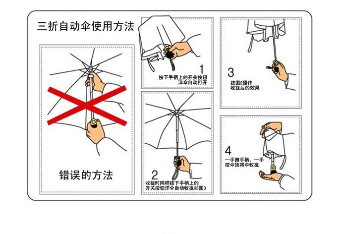 自动伞修理图文教程图片