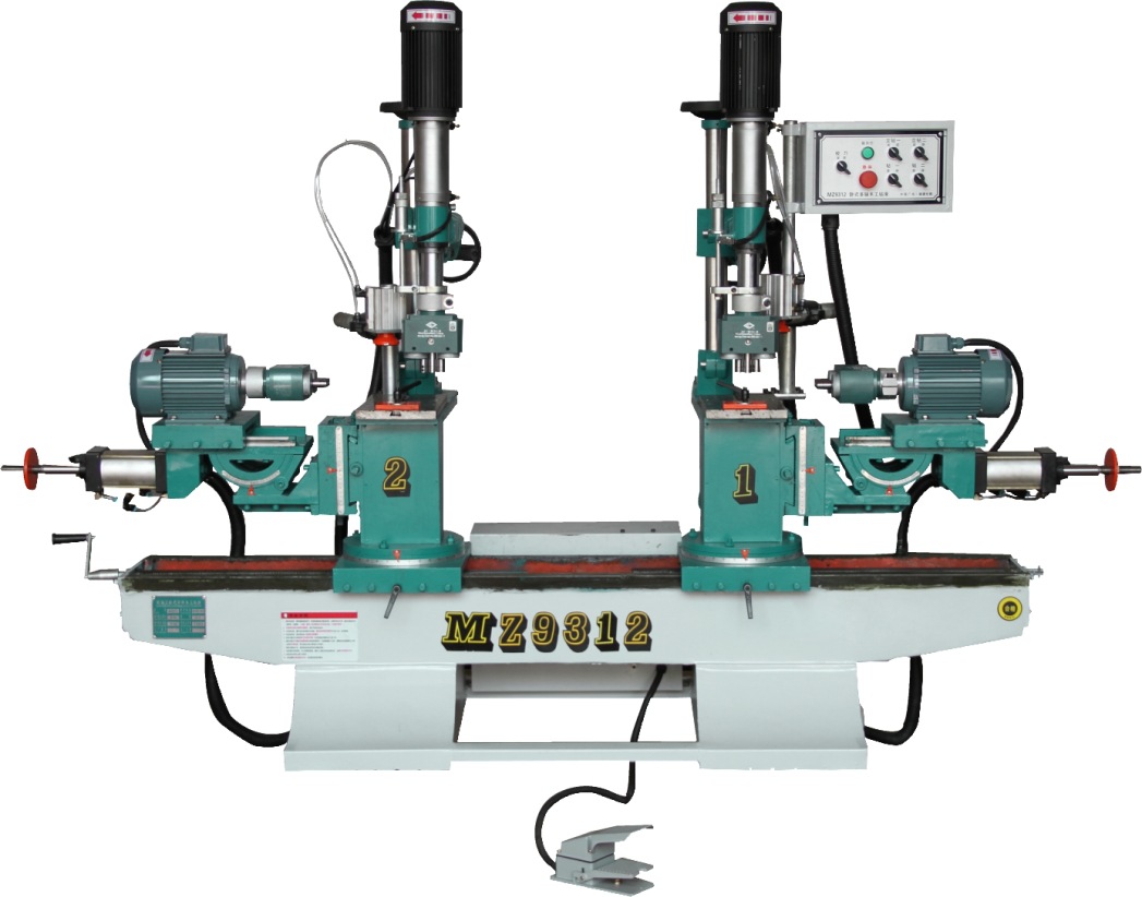木工機械廠廠家直銷機械: mz9312雙端立臥式可調木工鑽床圖片_1