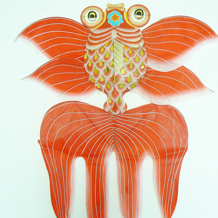 传统特色风筝批发手工制作彩绘金鱼风筝特色风筝定制批发