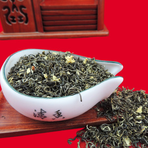 四川茶叶新茉莉花茶青城特级飘雪500g散装厂家批发直销四川特产