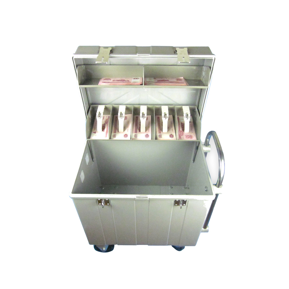 银行专用 运钞箱 豪华提款箱 钱箱 保管箱 塑料箱 容量120万