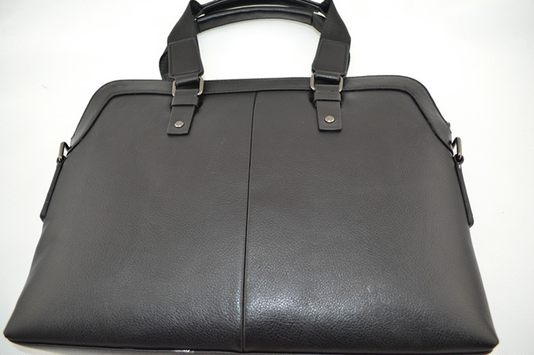 品牌牛皮简约风尚商务手提斜挎真皮男包