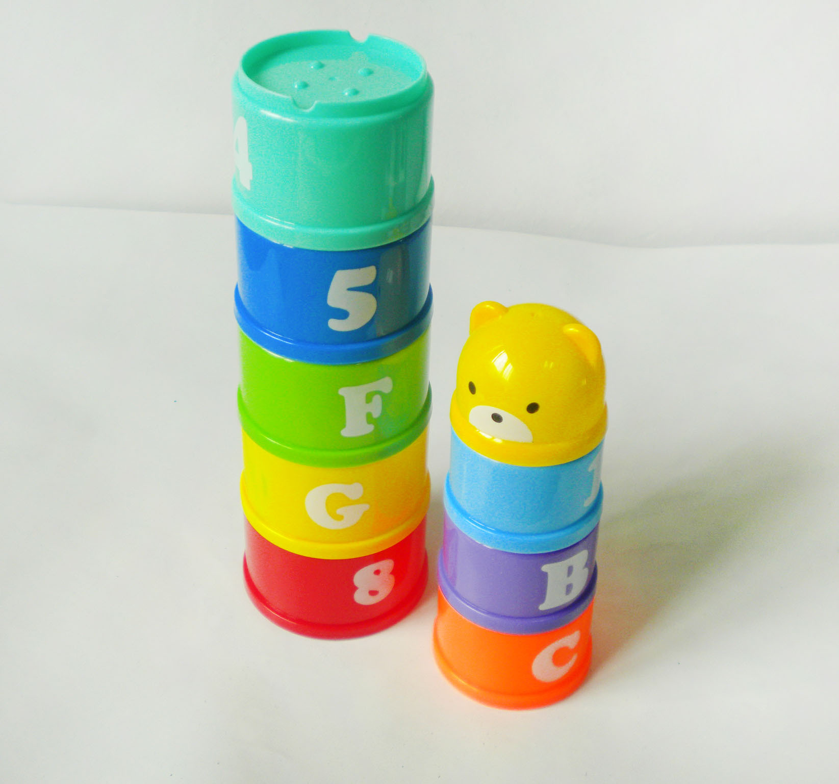 儿童叠叠乐 叠叠杯 层层叠套杯 宝宝认知早教益智玩具