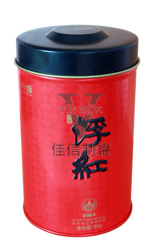 四川红茶茶叶铁罐 茶叶铁罐包装