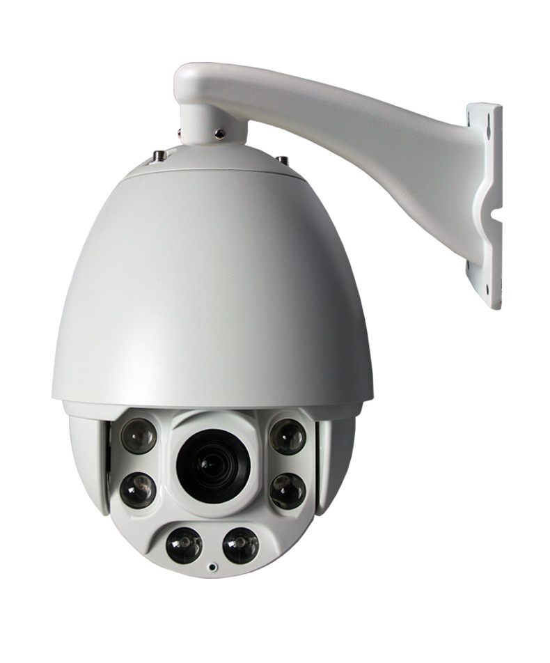 呼和浩特安防监控器材龙视安600线7寸智能高速球机监控摄像头
