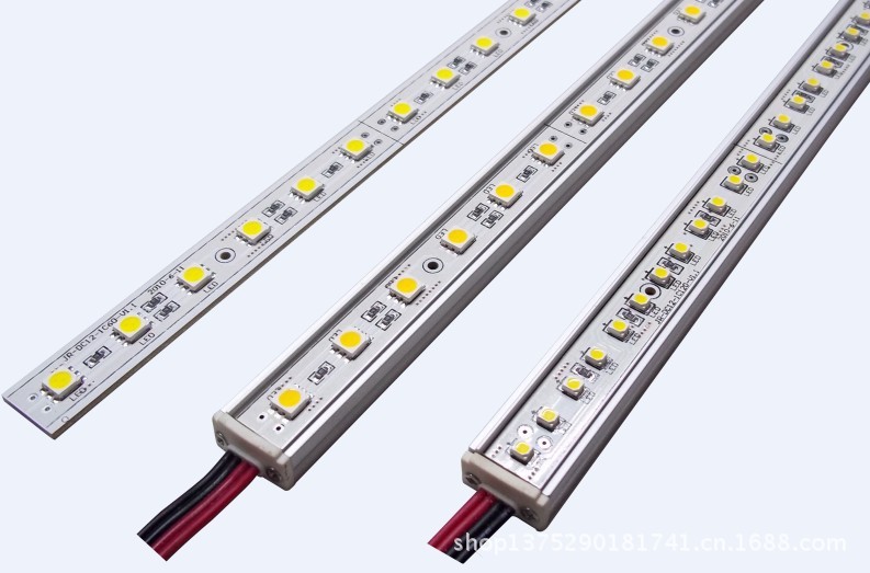 【大量销售 带铝槽滴胶防水5050led灯条】价格,厂家,图片,led灯带,灯