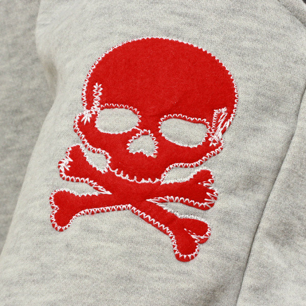 2013新款大码胖mm休闲运动裤个性骷髅头加厚加绒卫裤抓绒长裤女生