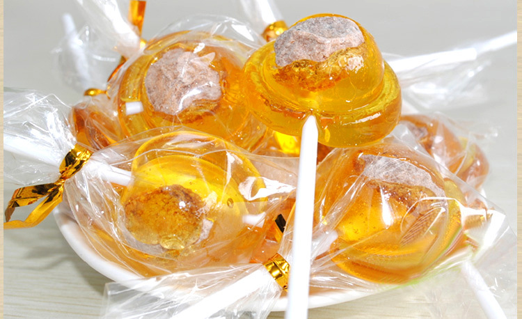 【三君子食品】台湾进口食品 珍一麦芽棒棒糖 凤梨口味 150g10只