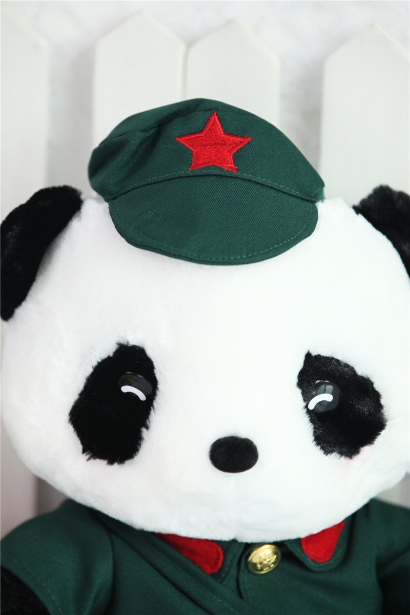 站姿情侣军装熊 多爱正品 厂家直销 品质保证 小额批发