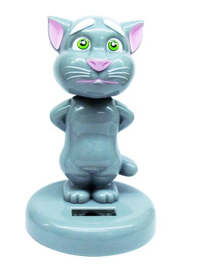 新款tom猫太阳能/太阳能点头汤姆猫/车饰批发