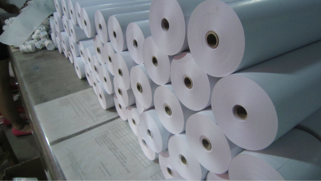 生产加工销售打印纸 热敏纸卷纸 无碳纸卷纸 双胶卷纸图片_5