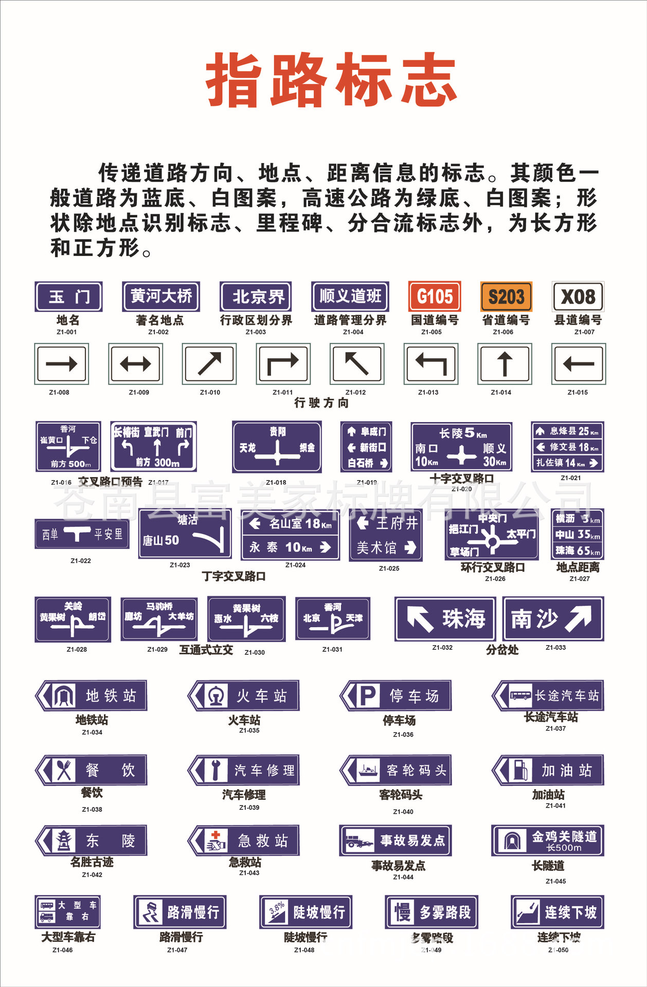 交通路牌 交通安全标志 道路指示牌