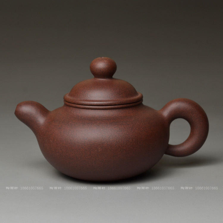 道洪掇只*紫泥*200cc中品*原矿宜兴紫砂壶全手工正品批发*xcx007