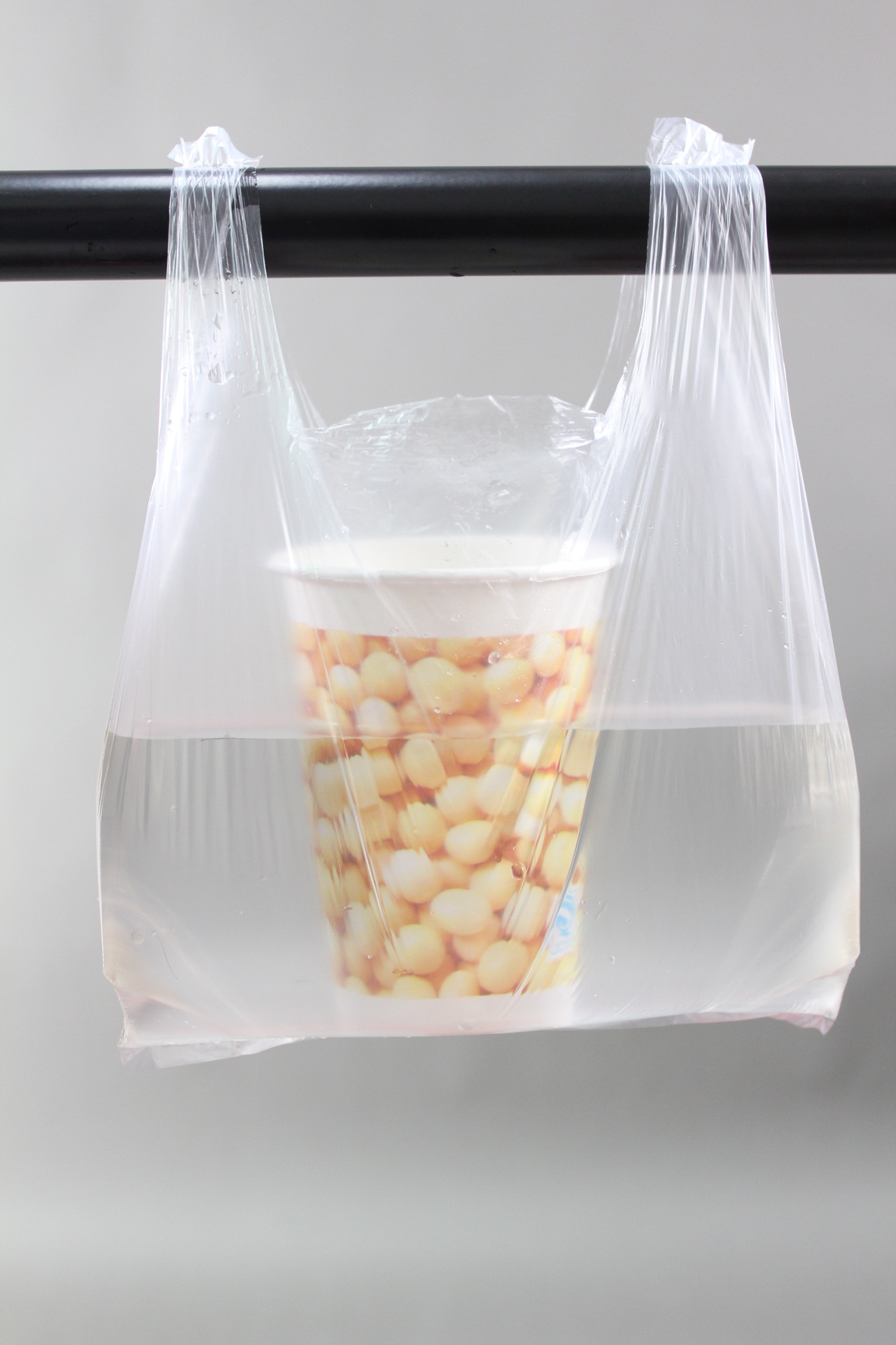 批发小号白色透明塑料袋各种早点背心袋食品熟食袋17*25 45个