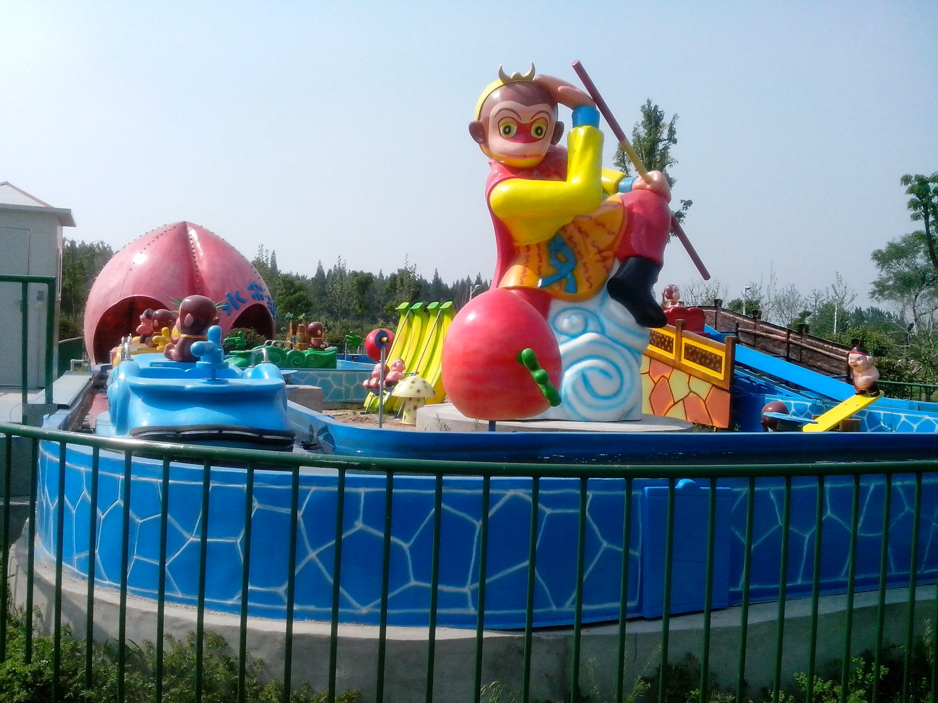 简易旋转木马 大型公园游乐设施 儿童游乐场玩具 娱乐设施图片
