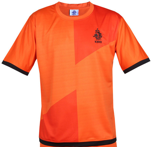 2012 欧洲杯荷兰队国家队球衣 足球训练服 套装 短袖队服