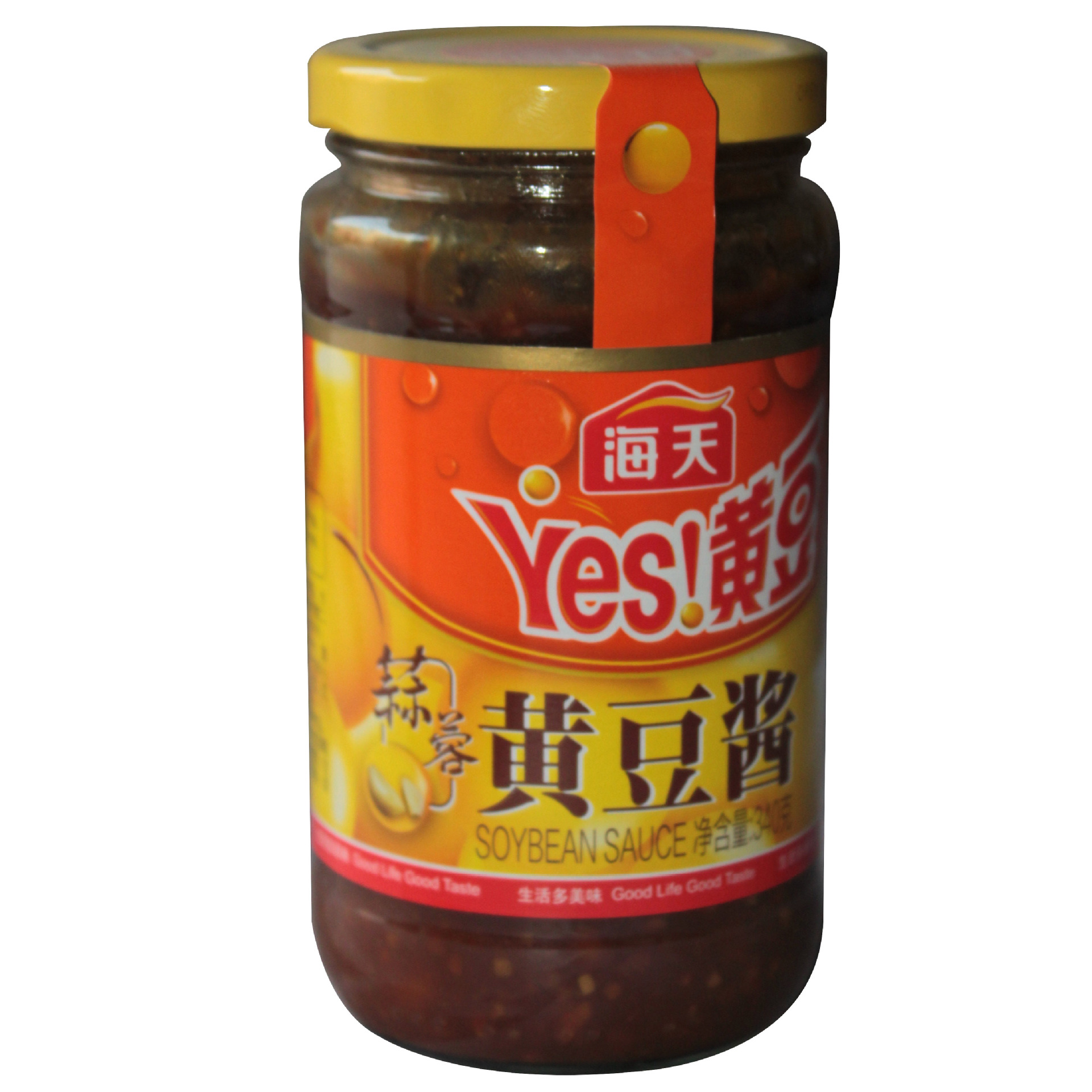 海天牌调味酱 海天黄豆酱 蒜蓉黄豆酱 340g