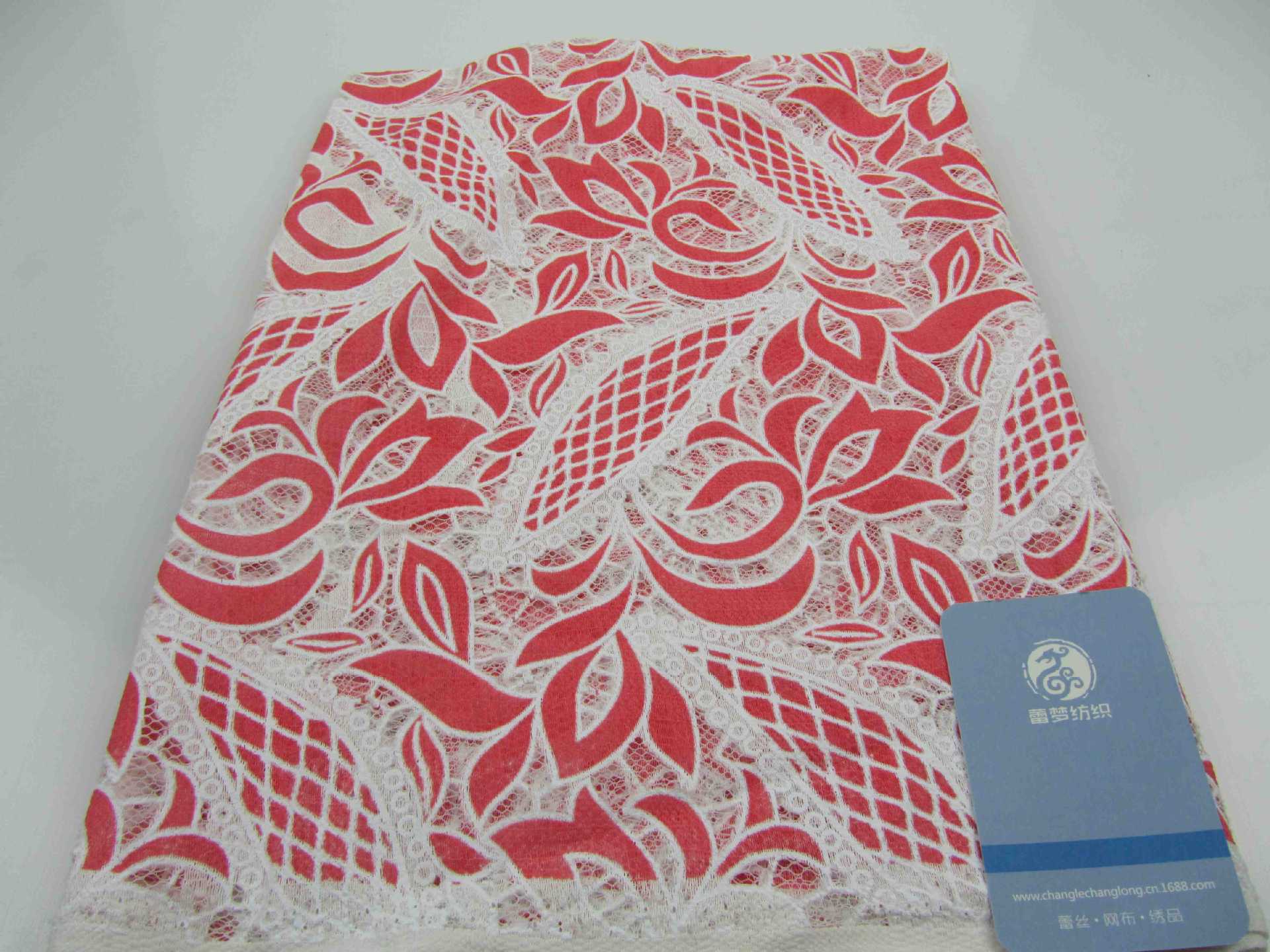 【厂家直销】韩国烧花蕾丝 烂花蕾丝 发泡蕾丝 女装面料 促销现货