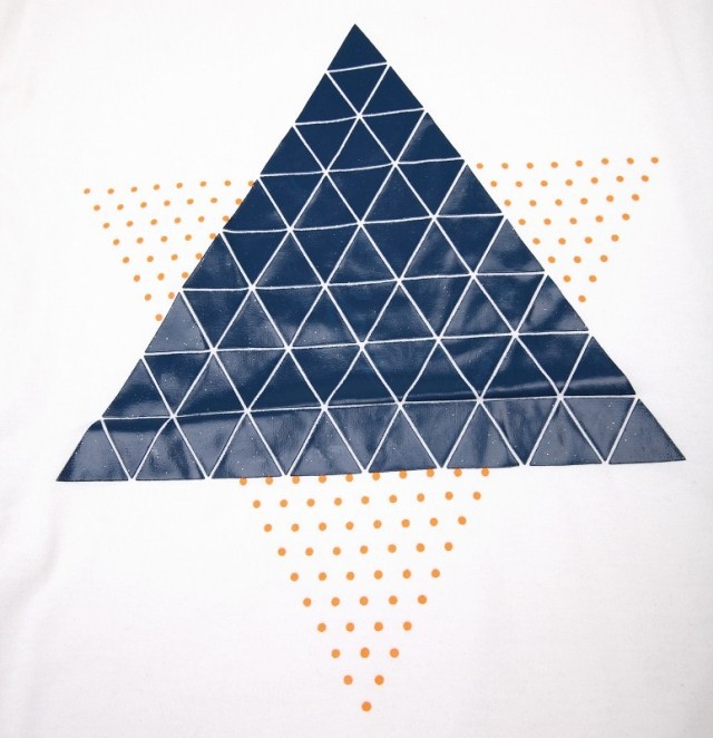 2013林弯弯潮牌男装短袖t恤 韩版三角形标志 时尚潮流 半袖t恤 男