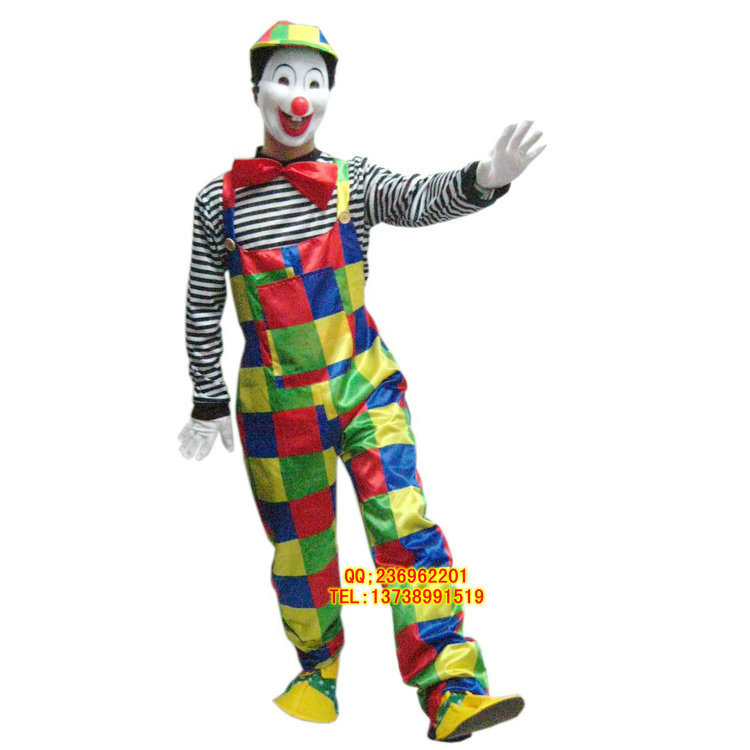 &nbsp; &nbsp;【名称】:成人小丑服装 &nbsp;【套装搭配】:衣服 裤子