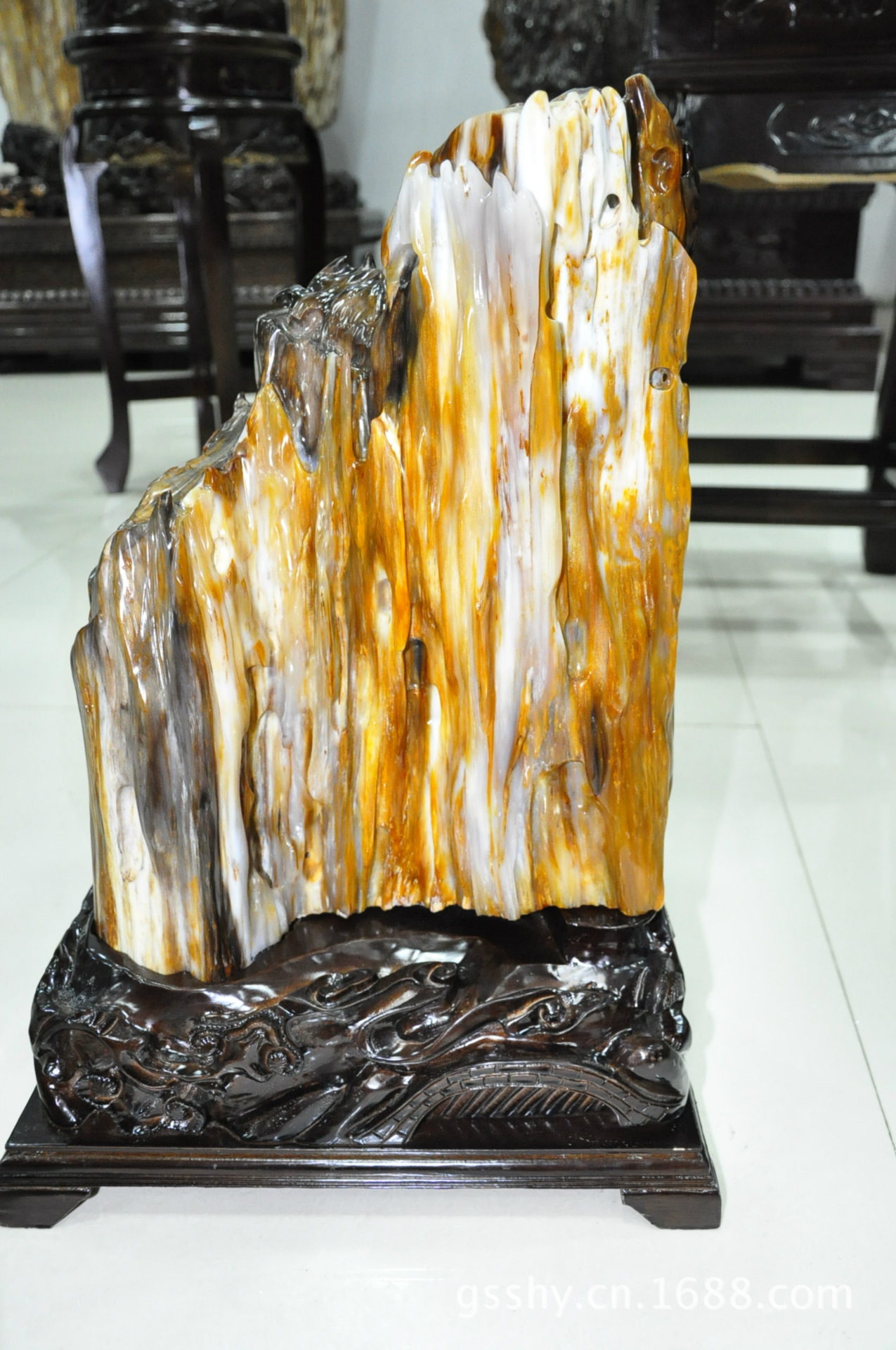 木化石 硅化木 树化玉 华泰珠宝