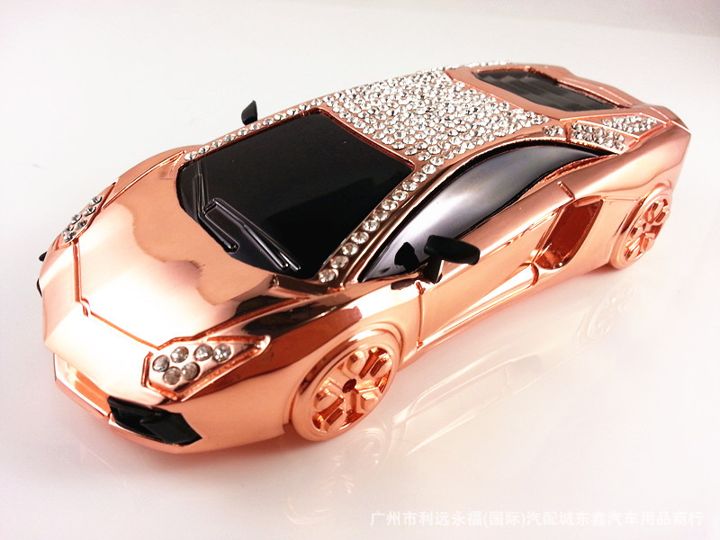 鑽石車模 蘭博基尼 汽車香水座 香薰精油 高檔金屬鑲鑽 2013新品