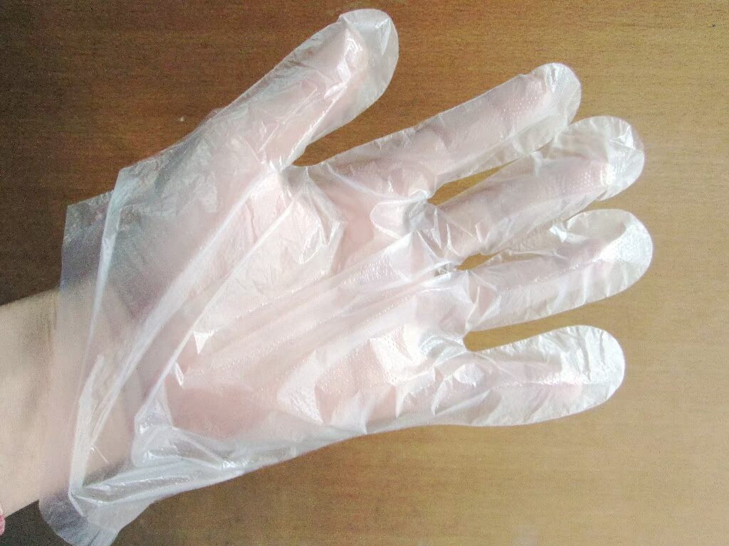 一次性卫生塑料手套 pe薄膜手套