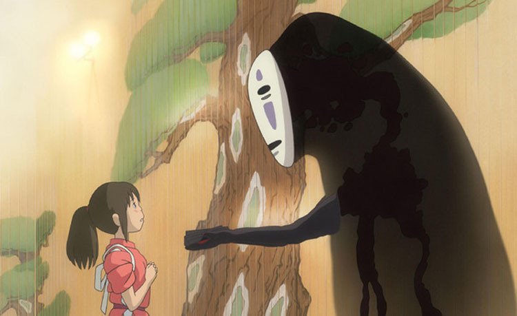 宫崎骏千与千寻无脸男毛绒玩具龙猫公仔抱枕 玩偶娃娃批发