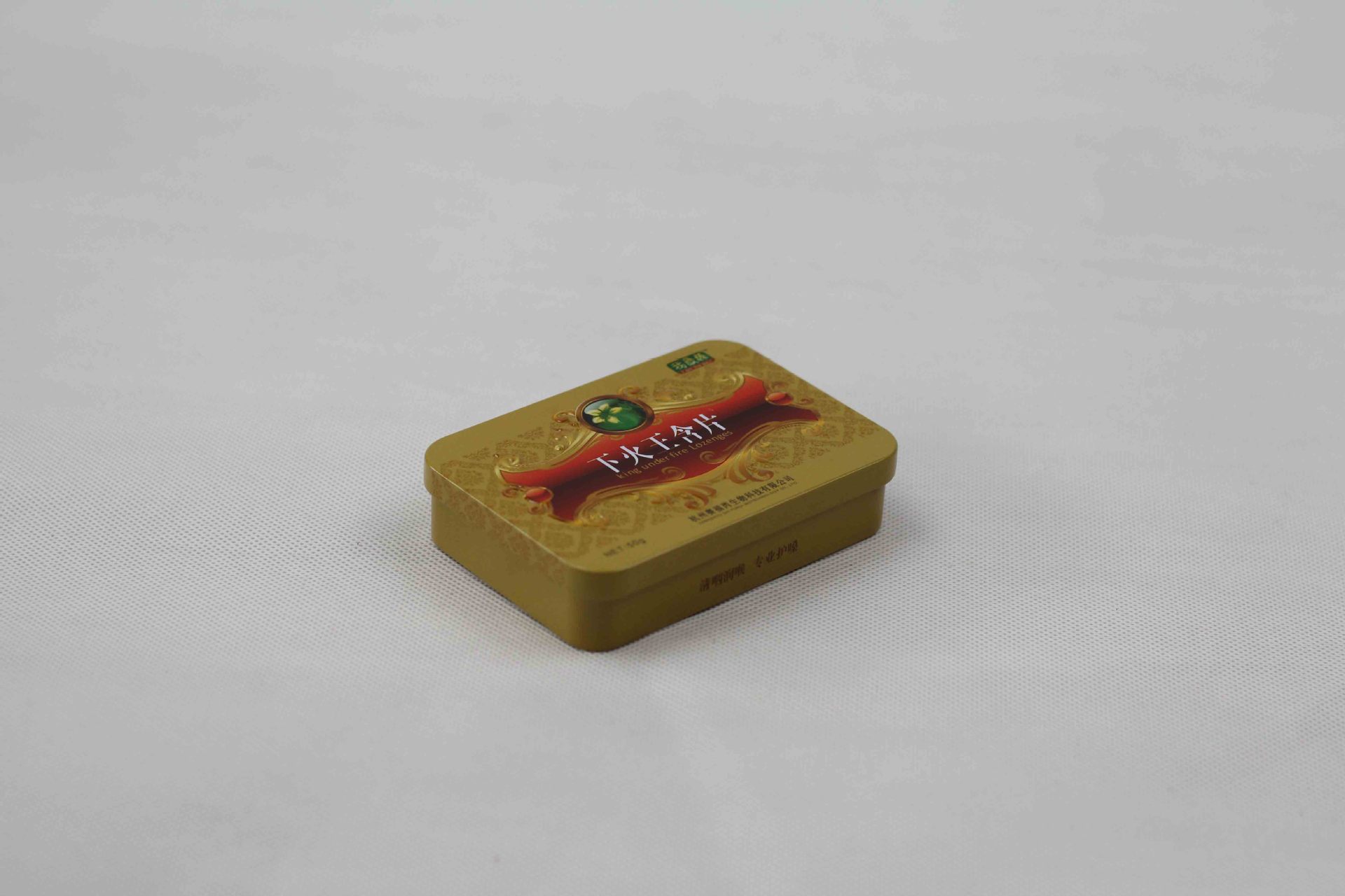 方形含片马口铁罐