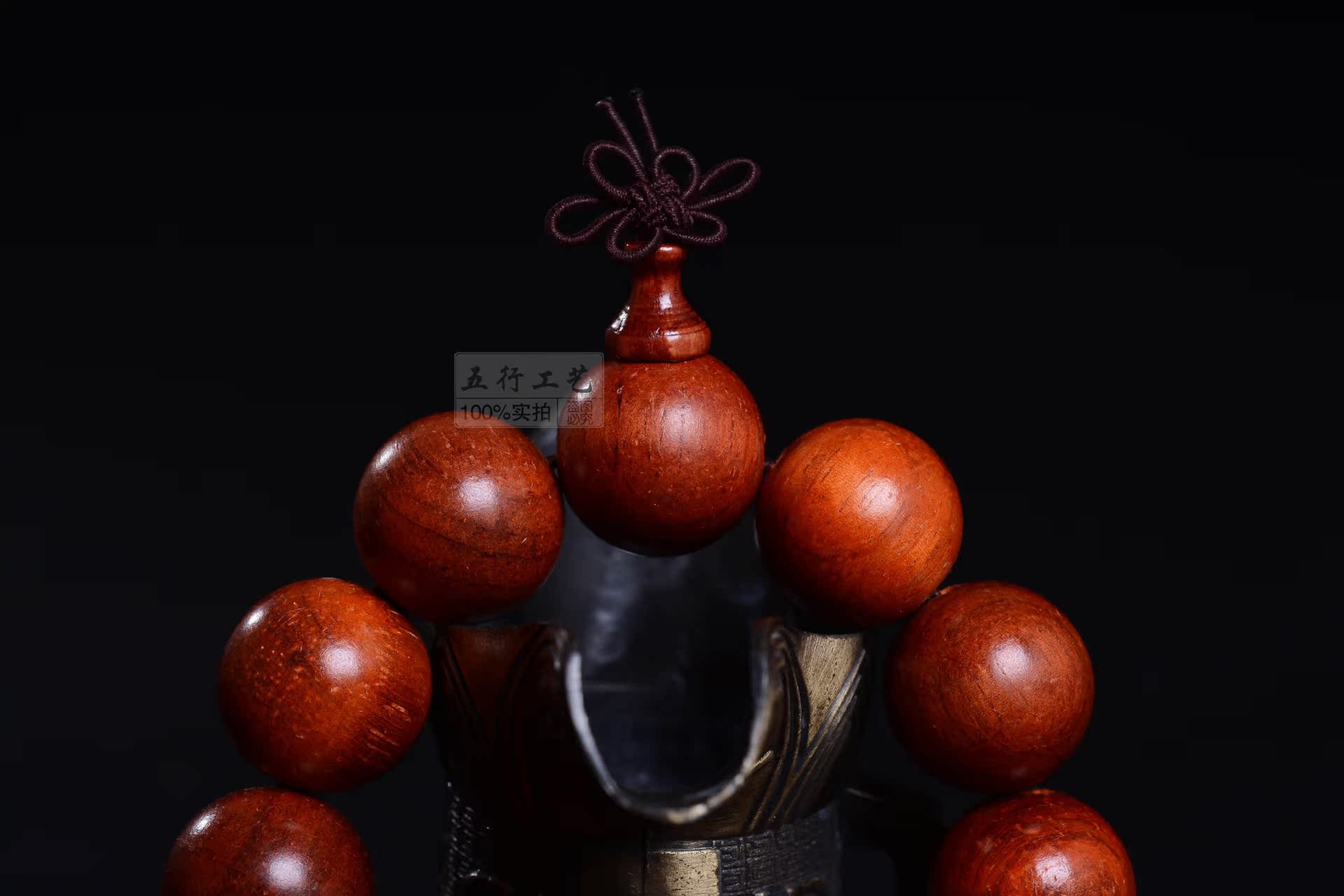 福建莆田猫眼紫檀 小叶红檀 红木手链 马达加斯加铁豆木 佛珠手串批发