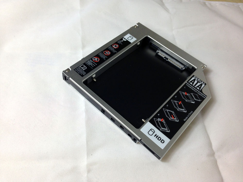 ide转sata笔记本光驱位硬盘托架ssd固态硬盘支架驱动位托架 12.