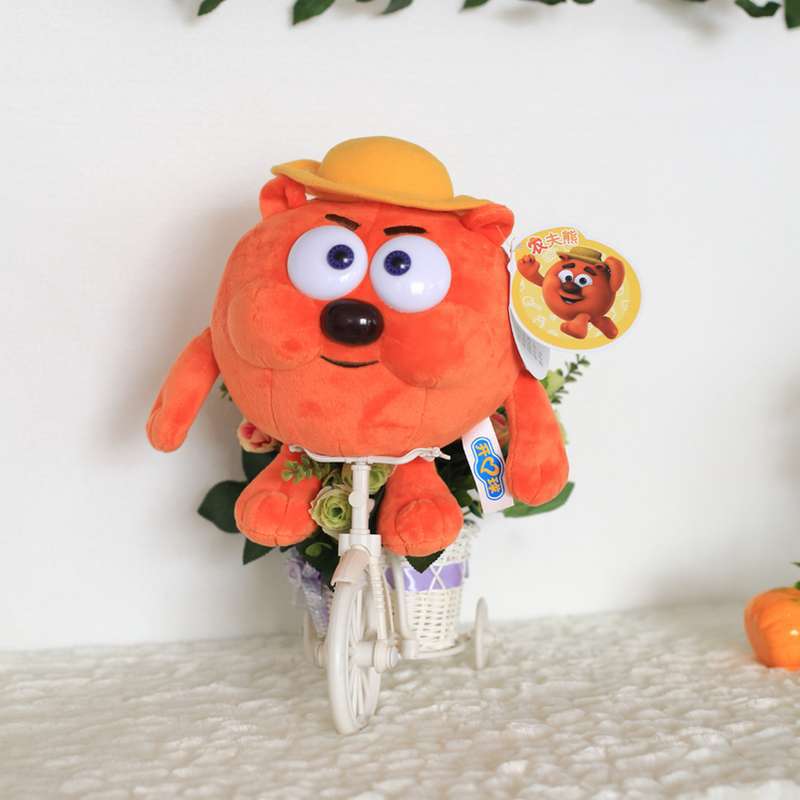 山东青岛2014新款外贸毛绒玩具 多种造型 开心球毛绒公仔玩具热销推荐