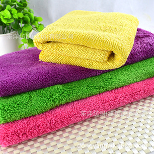 批发韩国东洋珊瑚绒地板抹布 拉辫绒地板清洁布30*40厘米