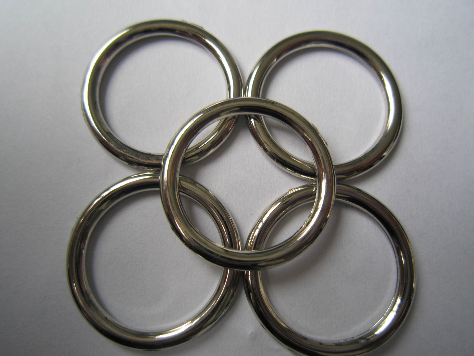 厂家直销装饰扣 高档合金圈扣 金属圆扣o型圈圆环