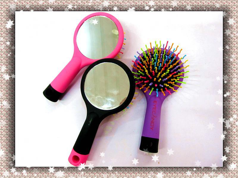 韩国彩虹梳 按摩减压梳 防静电直发卷发梳 七彩气垫梳