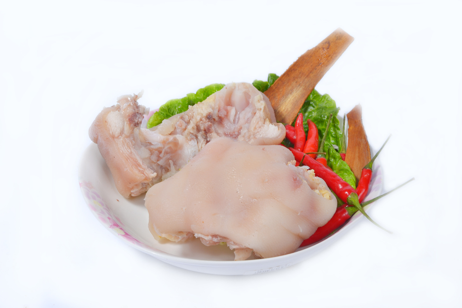 湖南猪脚皮生产厂家 预制菜猪脚圈 猪蹄 猪脚丁