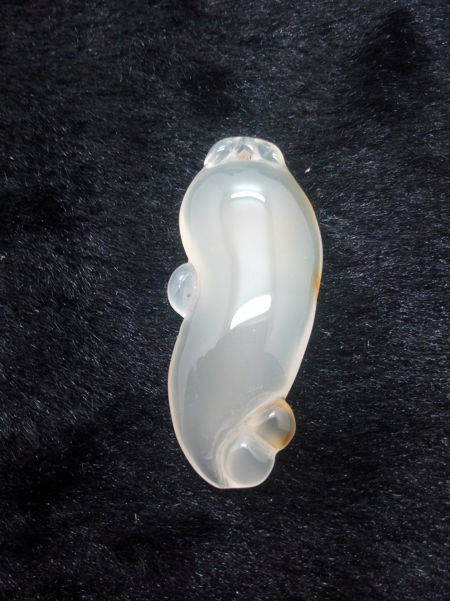 晶玉坊 天然a货正品 巴西高冰玉髓 福在眼前 爆款推荐