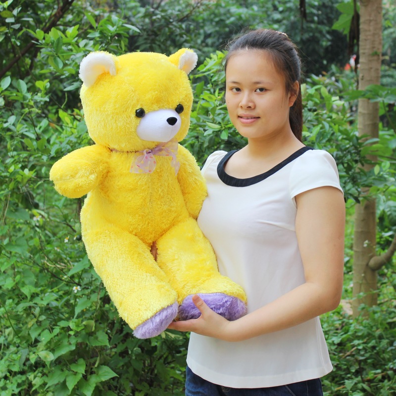 彩色泰迪熊批发抱抱熊 毛绒 玩具 大号 熊公仔 布娃娃