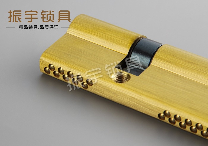 行业市场 五金,工具 厂家专业批发锁具配件 防盗门锁芯 双排曲线超b级