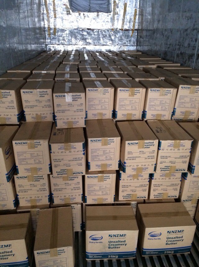 新西兰恒天然nzmp大黄油 25kg/无盐/原装进口 烘焙原料黄油批发