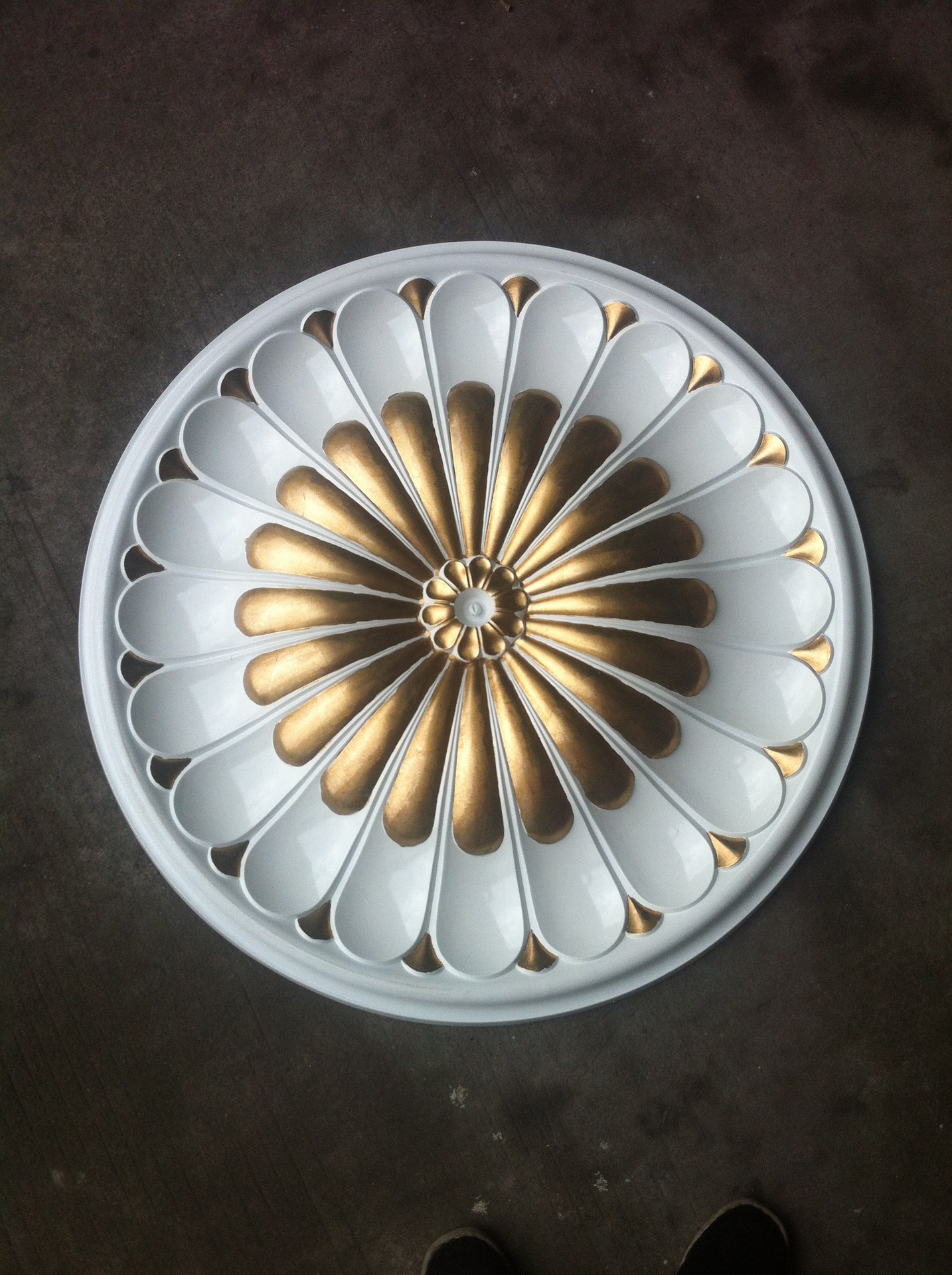 灯池 欧式 吊顶装饰 灯盘 客厅天花板 圆形 灯池吊顶