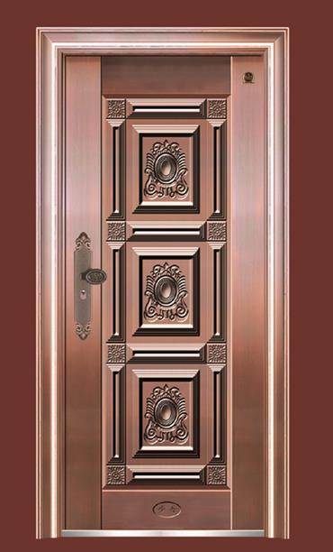 不锈钢厂家批发定制不锈钢铜门 子母门 不锈钢防盗门