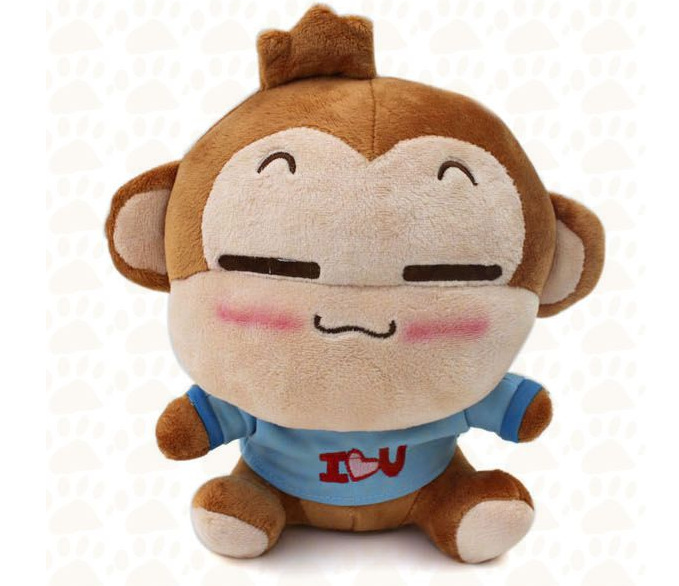 正版悠嘻猴公仔 毛绒玩具 布娃娃 情侣公仔 生日礼物首选