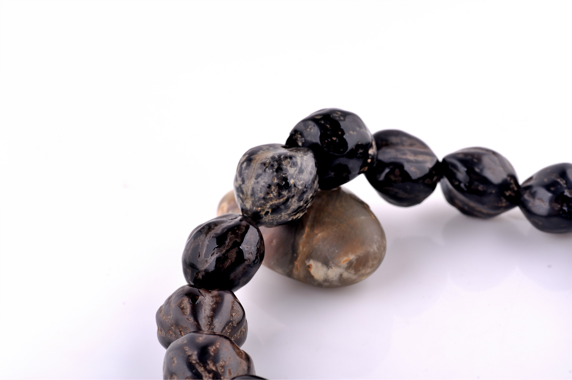 星月鬼脸凤眼阿修罗金刚子天竺莲花菩提子菩提根打磨多面手串念珠