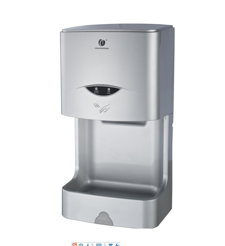 香港创点酒店卫生间家用全自动感应冷热干手机干手器烘手机烘手器