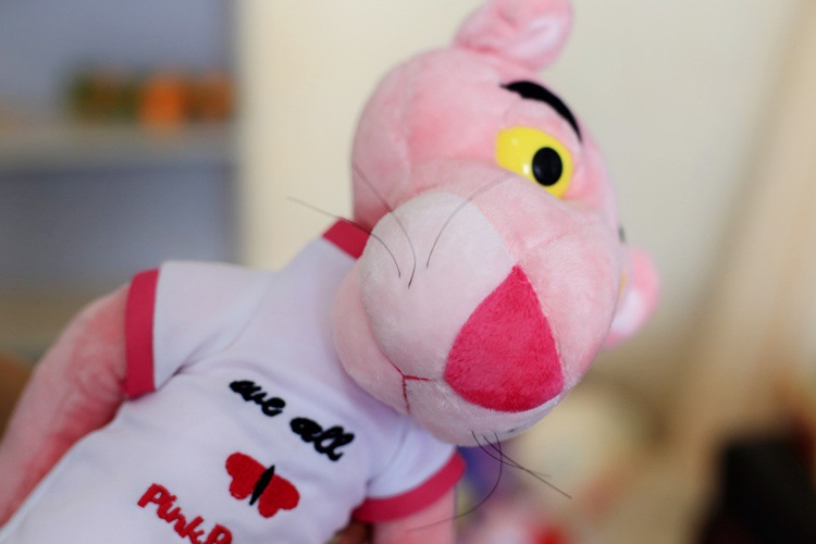 玩具公仔粉红顽皮豹 海派甜心粉红豹 大号小号网络红人礼物_公仔,玩偶