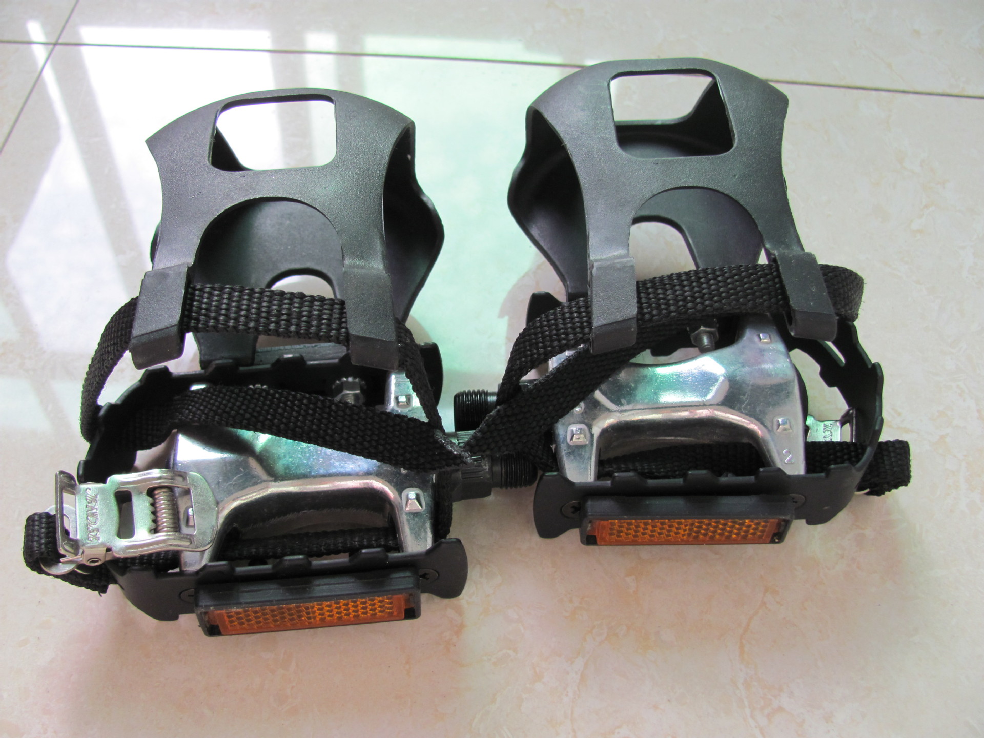 动感单车配件脚踏健身自行车脚板铝合金脚踏山地车脚踏运动器材